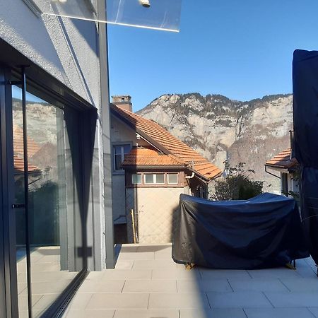 Apartment Panorama Am Walensee In Neubau-Villa Obstalden Luaran gambar