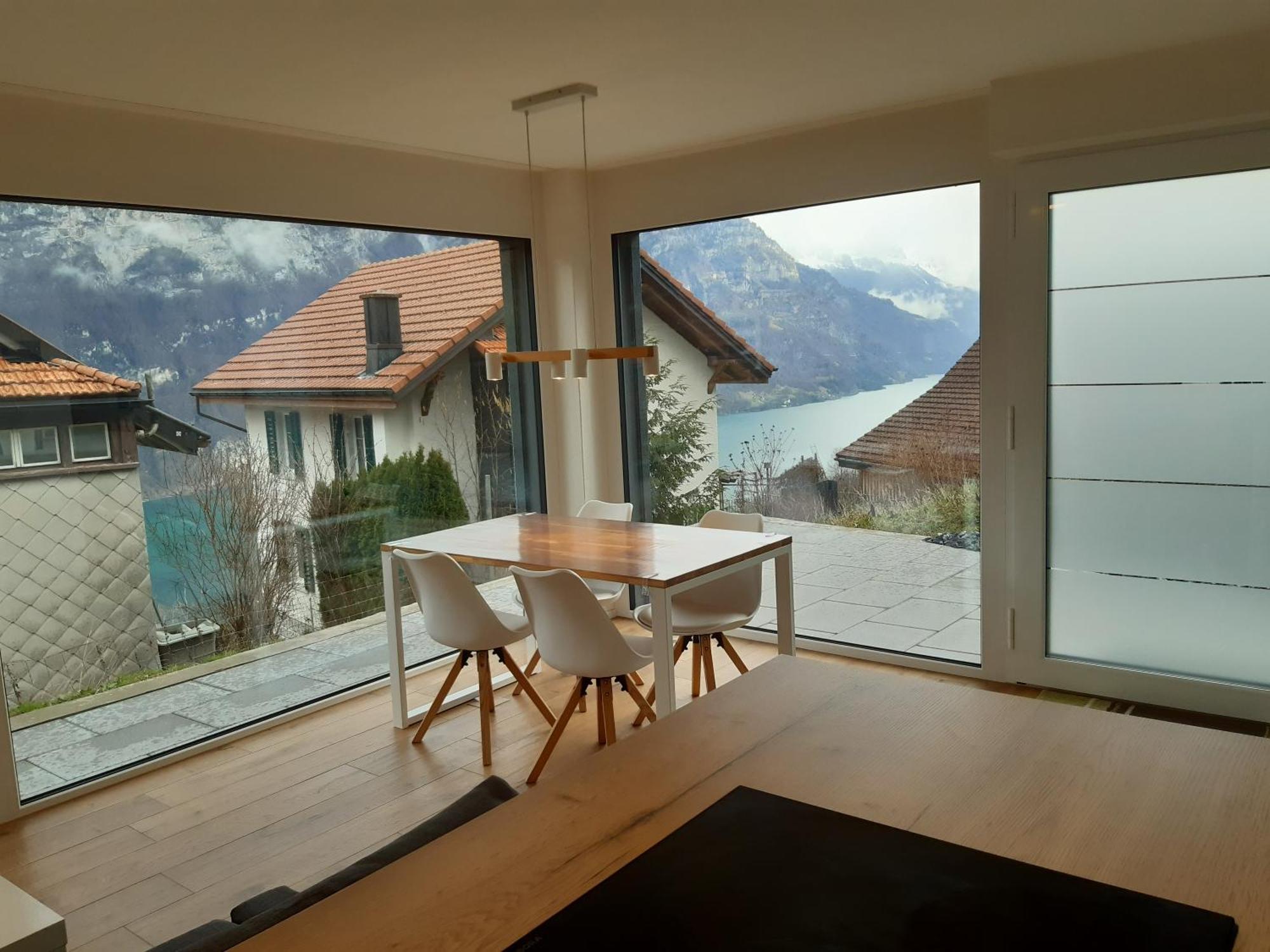 Apartment Panorama Am Walensee In Neubau-Villa Obstalden Luaran gambar