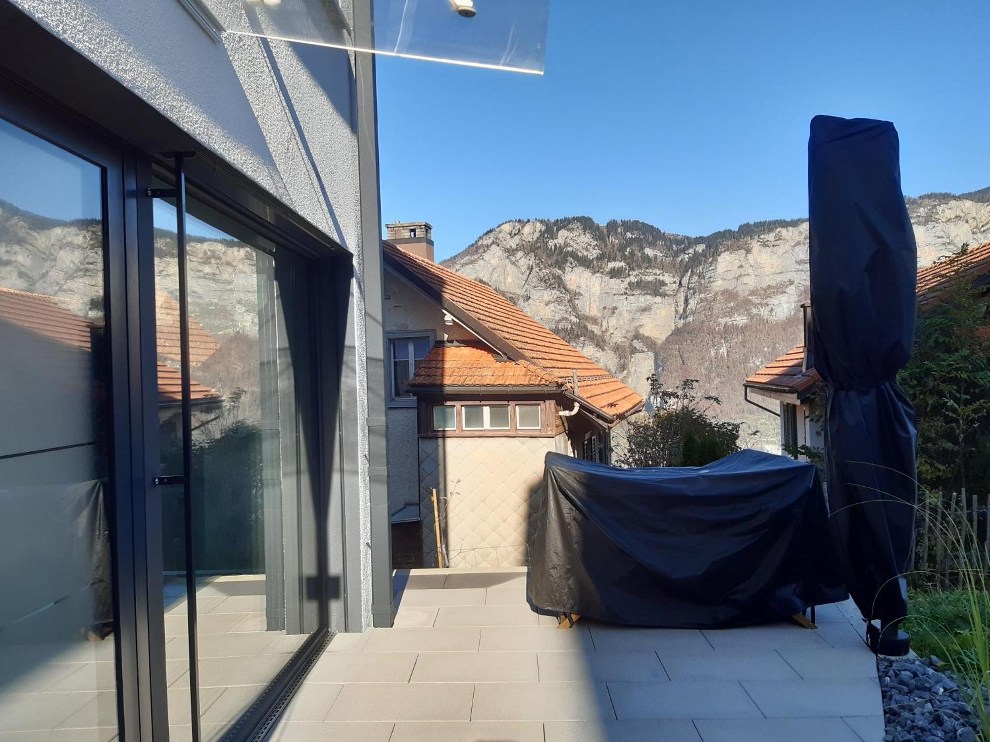 Apartment Panorama Am Walensee In Neubau-Villa Obstalden Luaran gambar